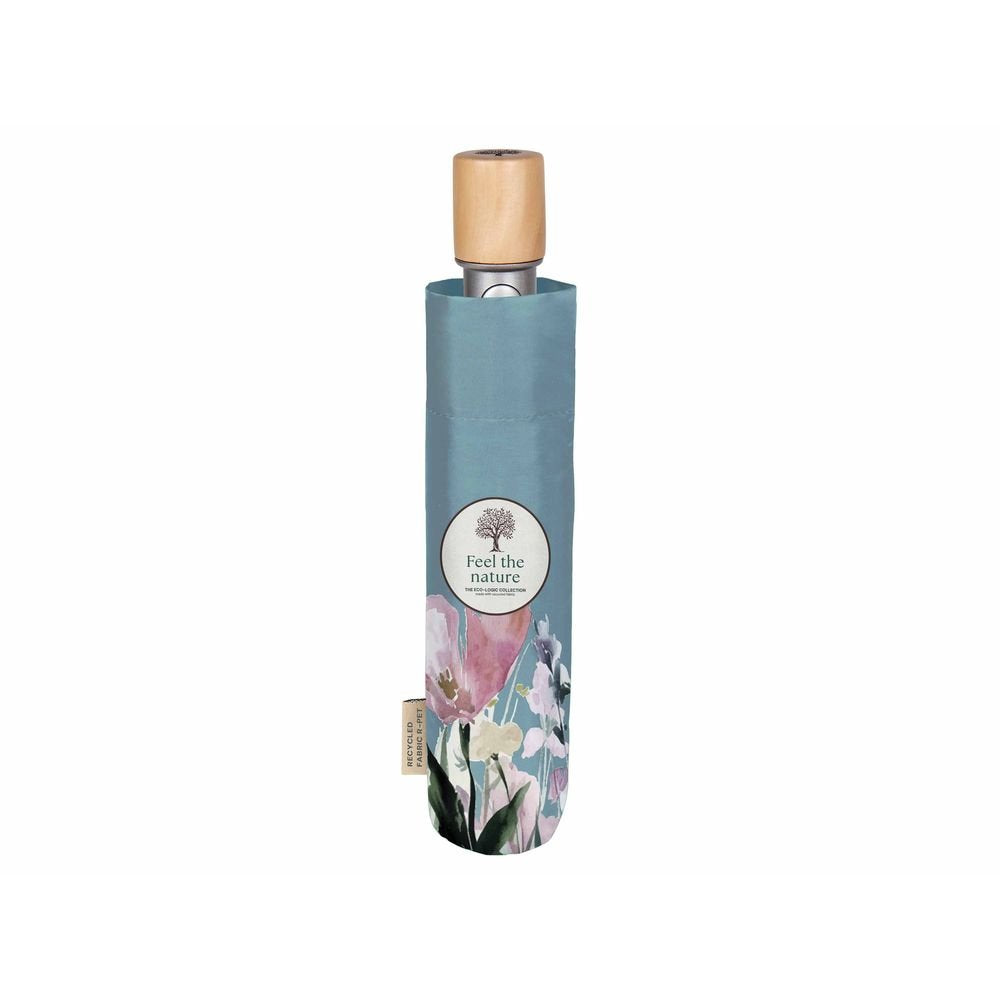Paraguas Mujer Plegable 54/8 Aut Floral Perletti Imagen principal del producto