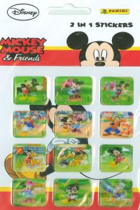 Stickers Mickey & Friends Panini Fondo para manualidades y decoraciones