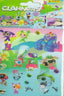 Stickers Clanners marca Panini Fondo para manualidades y scrapbooking
