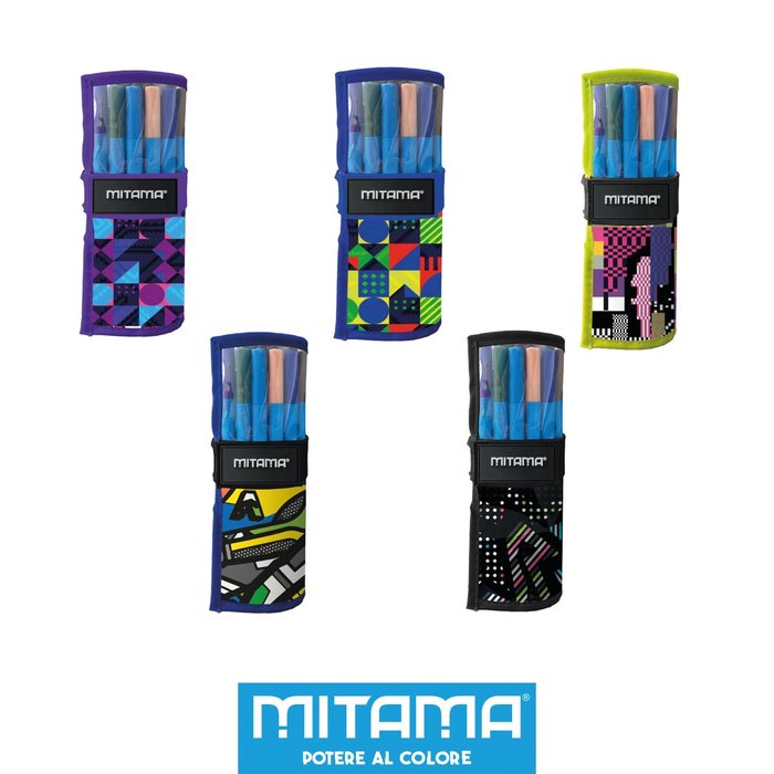 PLUMIER WRITING ROLL CON ACCESORIOS PURPURINA NIÑO STDOS | MITAMA Imagen principal del producto