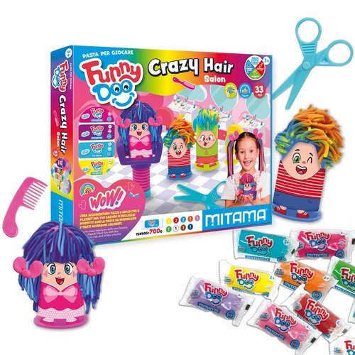 JUEGO MOLDEAR CON PLASTILINA SALON DE BELLEZA PELUQUERIA | 1 UNIDADES | (MITAMA JUGUETES)