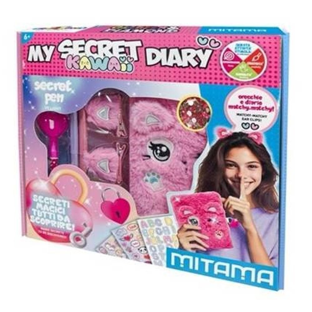 Set Diario Secreto Kaiwali con Stickers MITAMA Imagen principal del producto