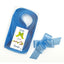 Lazo automático 6800 cinta satinada 50 mm azul, pack 50 ud