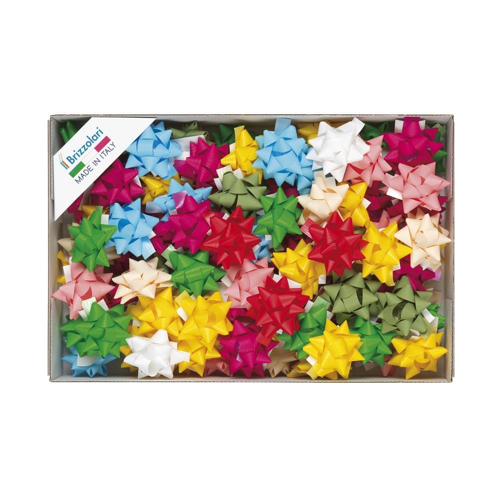 Caja 100 Cocas Estrellas Brizzolari 15mm