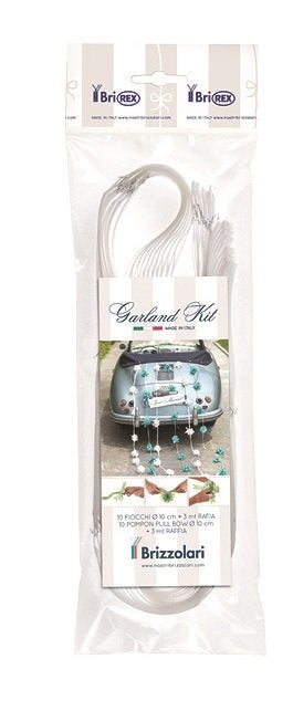 Kit Decoracion para Coche Boda Girnalda Estrella Beige Marca Brizzolari Imagen principal del producto