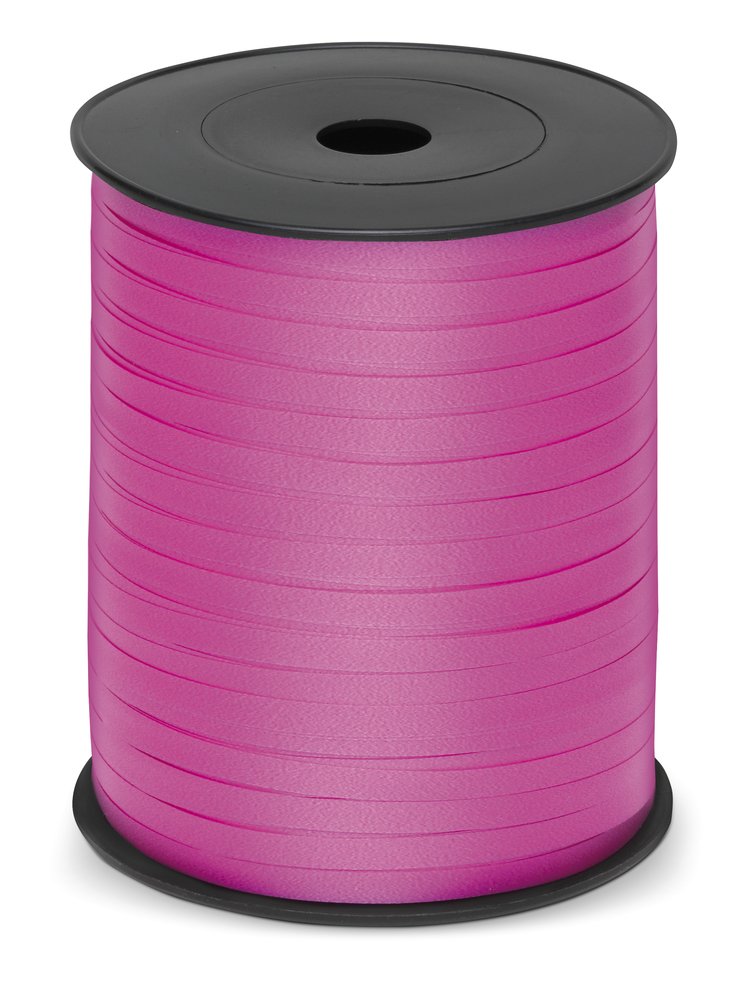 Rollo cinta satinada 5mm 500m fucsia Brizzolari