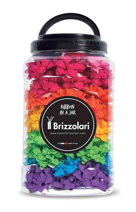 Bote 70 Cocas Estrellas Rafia Brizzolari