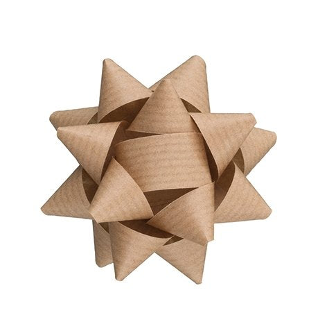 CAJA 50 COCAS ESTRELLA PAPEL 15MM KRAFT | BRIZZOLARI | 1 UNIDAD | 8031653516640