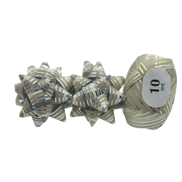 Cintas metalizadas Blister 2 Cocas 14 mm y Bobina 10 m BRIZZOLARI Imagen principal del producto