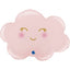 Globo Nube Satinada Rosa Pastel 61 cm Grabo Balloons