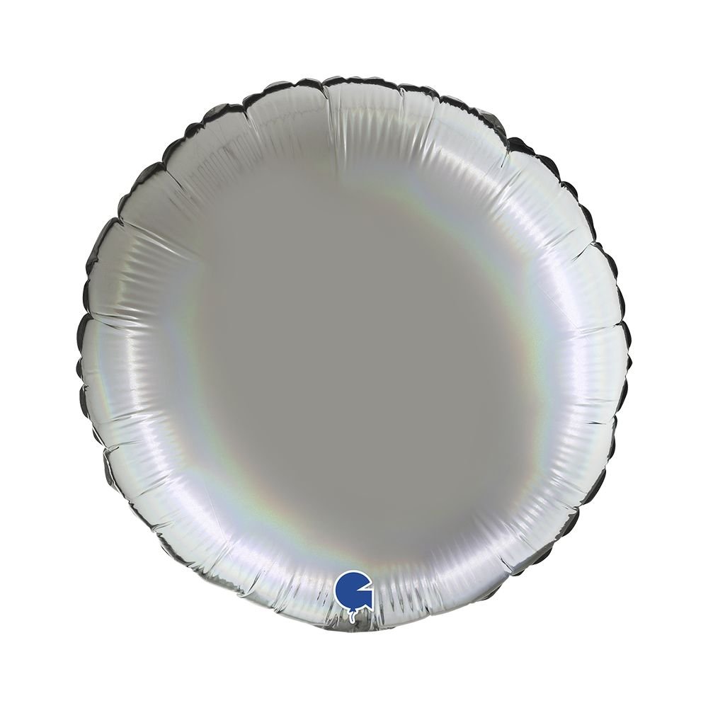 GLOBO GLOBO PLATEADO 28 CM 29 CM | GRABO BALLOONS | 1 UNIDAD | 8050195741396 Imagen principal del producto