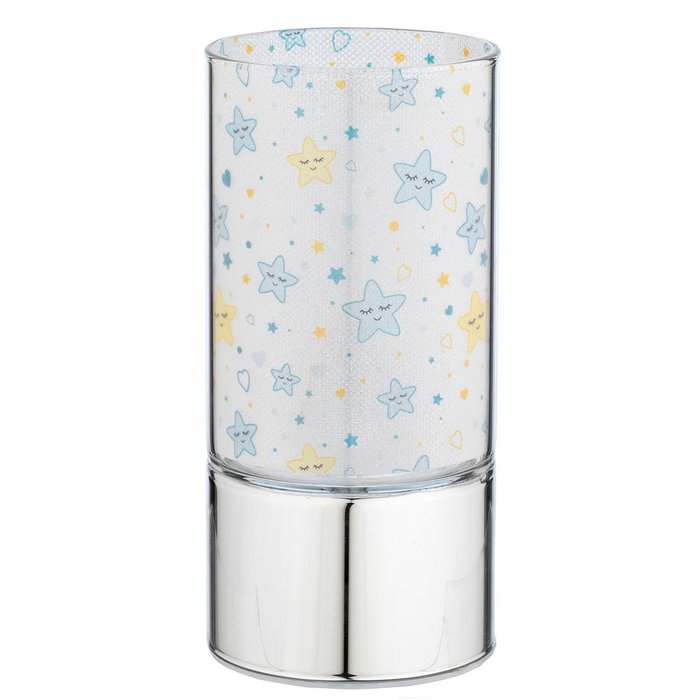 Lampara Cristal 7x15 Estrellas Azul Bagutta Imagen principal del producto