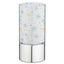 Lampara Cristal 7x15 Estrellas Azul Bagutta