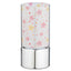 Lampara Cristal 7x15 Estrellas Rosa Bagutta