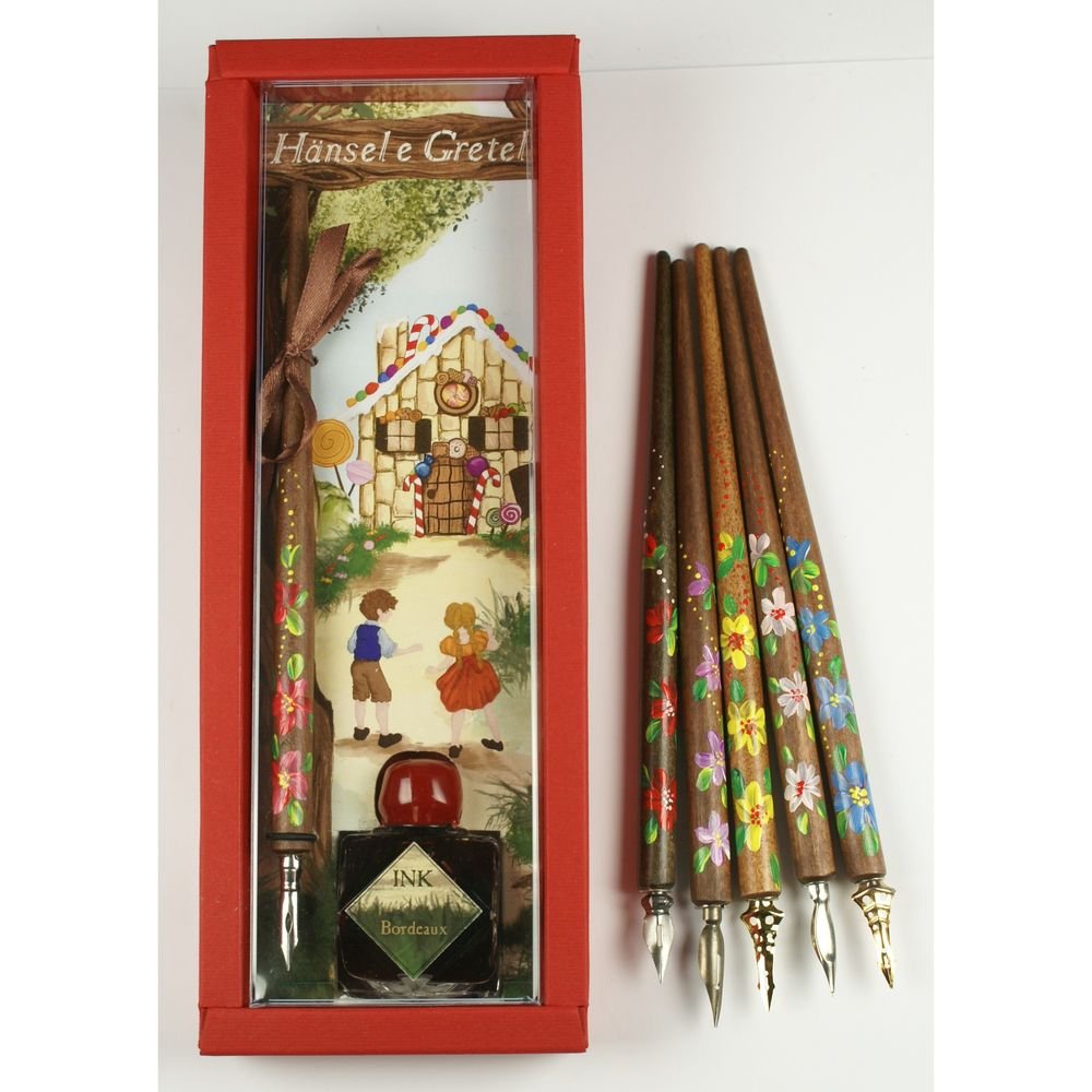 Set Escritura Hansel y Gretel Portaplumas y Tinta 25 cc Rubinato Imagen principal del producto