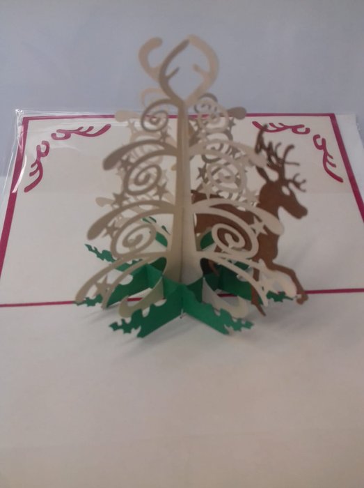 CHRISTMAS 3D ARBOL Y RENO | ARGUVAL, S,L, | 1 UNIDAD | 8052744431604 Imagen principal del producto