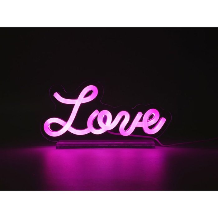 LETRERO LED LOVE EN CURSIVA | ITOTAL | 1 UNIDAD | 8053634001129 Imagen principal del producto