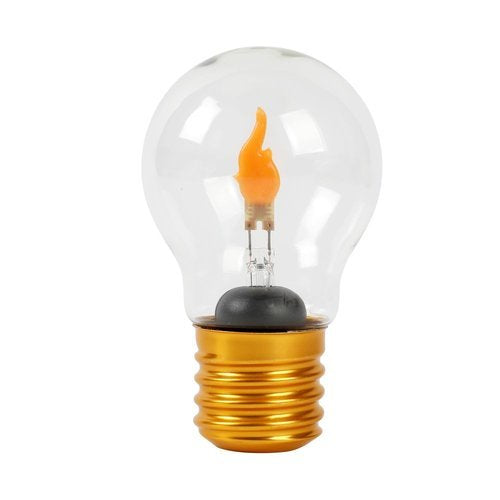 Luz con forma de bombilla llama marca Itotal