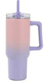 Taza de viaje rosa lila I-Total 1200 ml para llevar