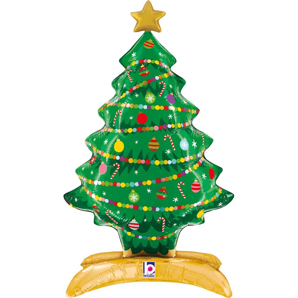 GLOBO ARBOL DE NAVIDAD DE STANDUPS 81 CM | GRABO BALLOONS | 1 UNIDAD | 8055513253186 Imagen principal del producto
