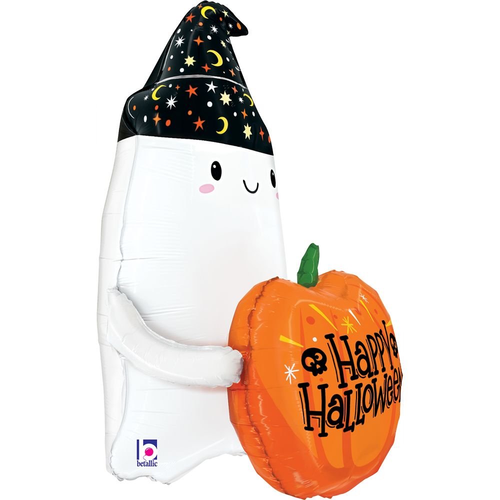 Globo Fantasma de Calabaza de Halloween 69 cm Grabo Balloons