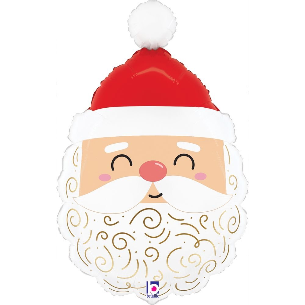 Globo Papa Noel Alegre 64 cm Grabo Balloons Imagen principal del producto