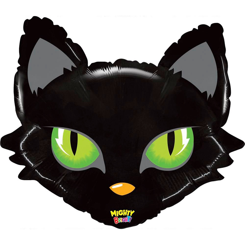 GLOBO CABEZA DE GATO NEGRO 64CM | GRABO BALLOONS | 1 UNIDAD | 8055513350618 Imagen principal del producto