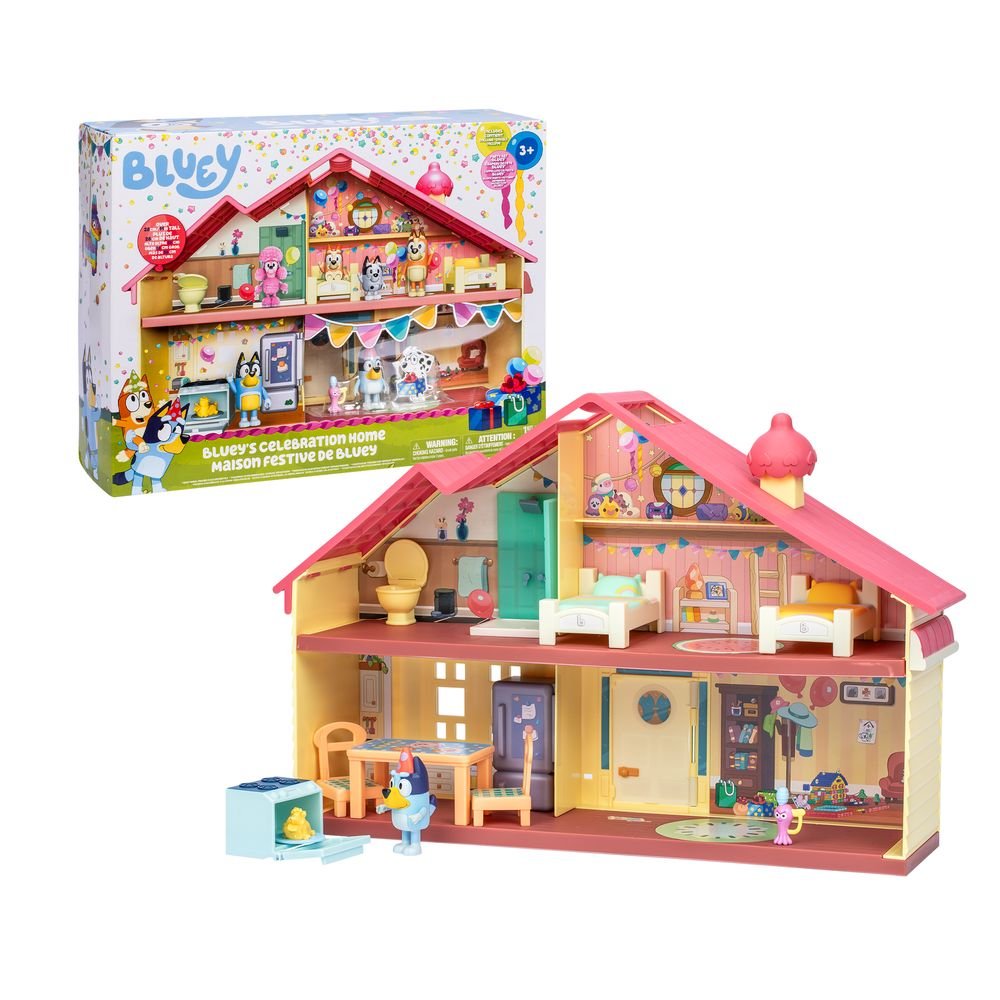BLUEY CASA CELEBRATION PLAYSET | FAMOSA | 1 UNIDAD | 8056379175308 Imagen principal del producto