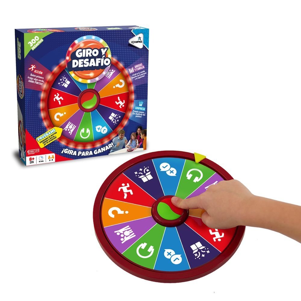 Juega Giro y Desafío Pack 50 Juegos y Puzzles de Mesa Imagen principal del producto