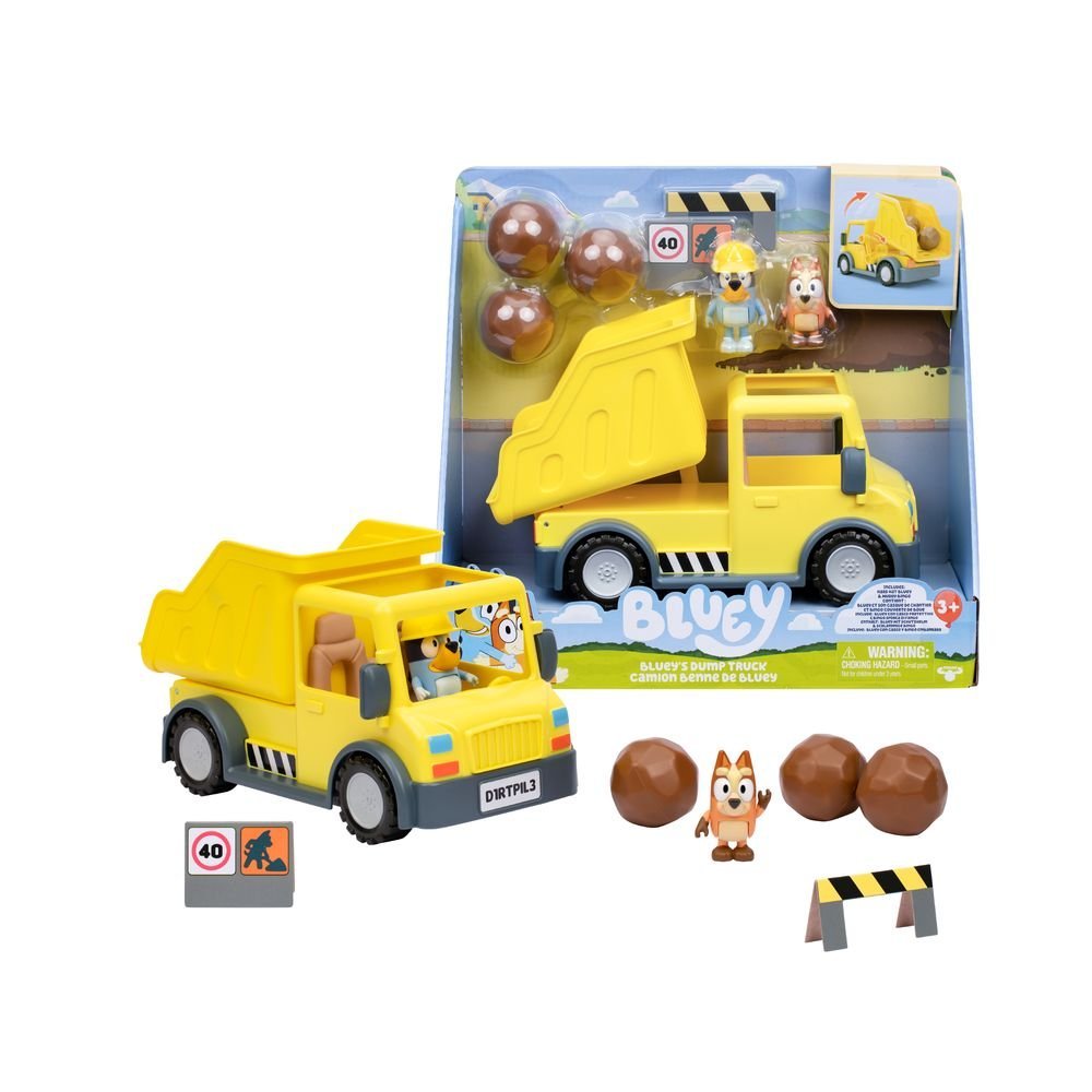 BLUEY DUMP TRUCK | FAMOSA | 1 UNIDAD | 8056379194408 Imagen principal del producto