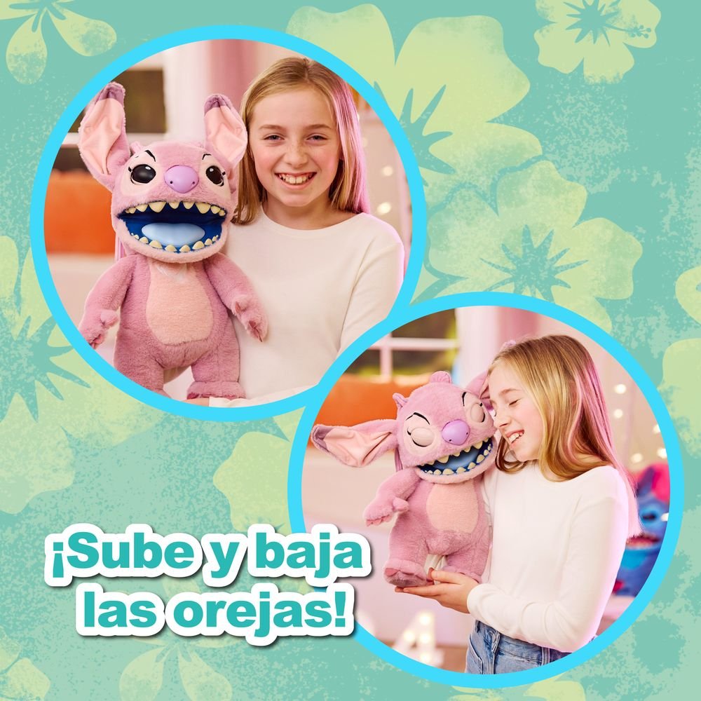 Angel FX Puppet de Famosa - Peluche interactivo Stitch