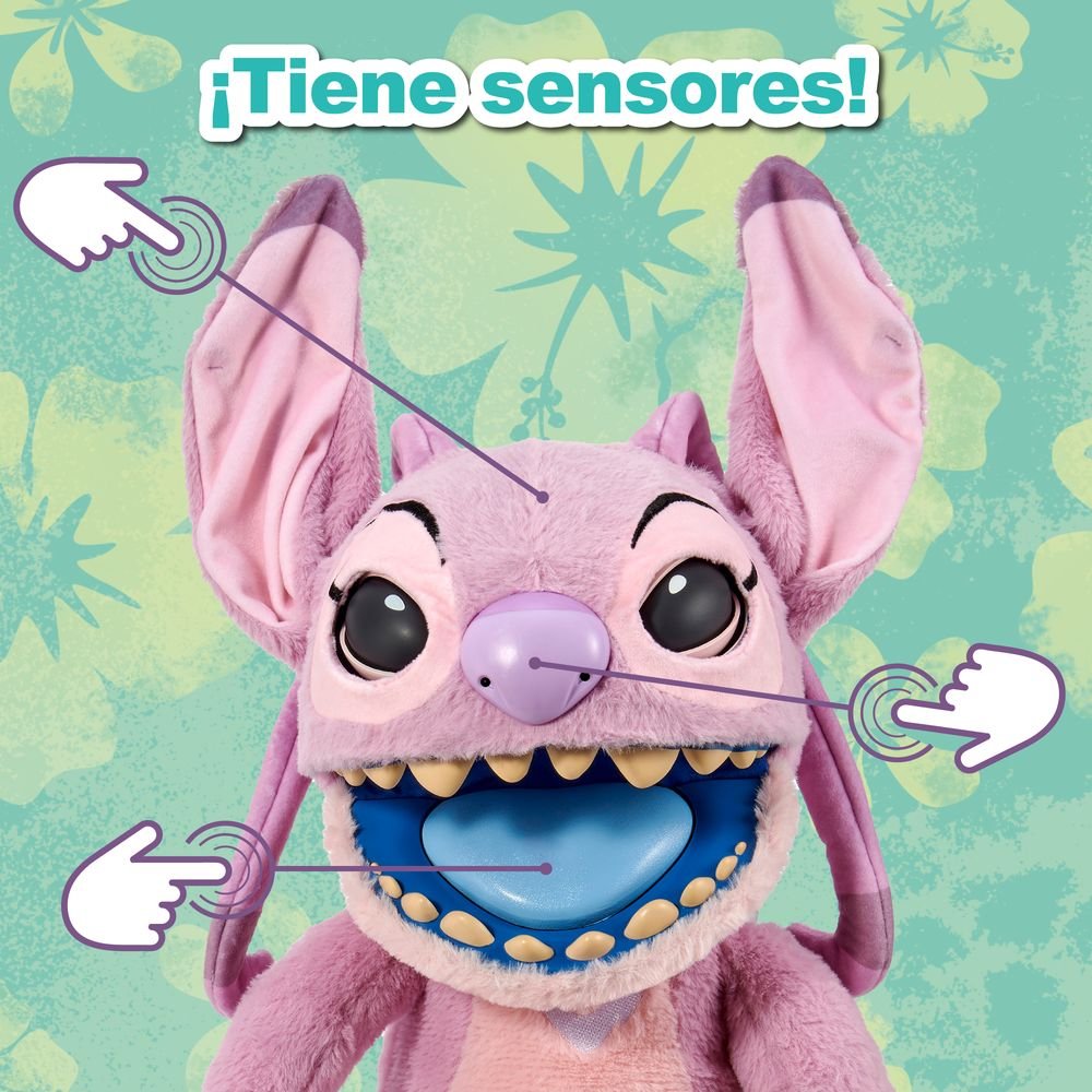 Angel FX Puppet de Famosa - Peluche interactivo Stitch