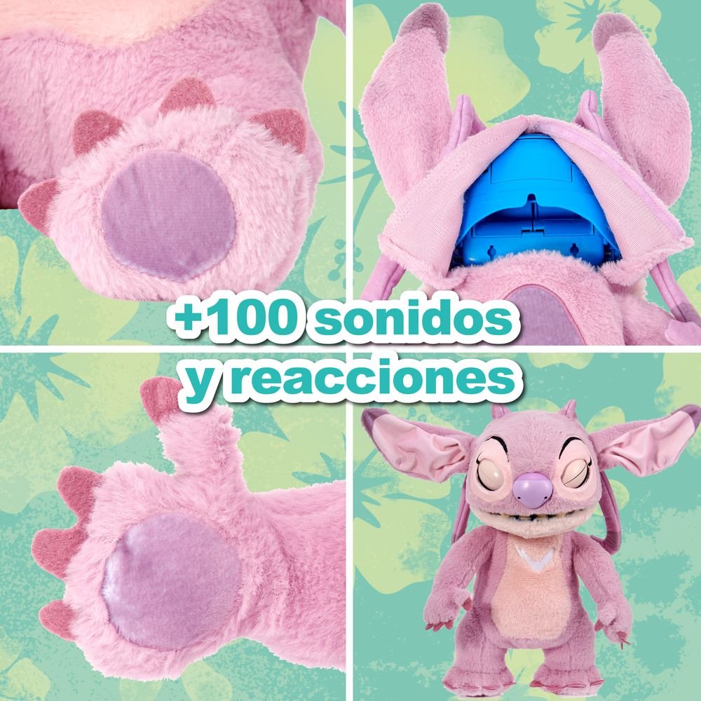 Angel FX Puppet de Famosa - Peluche interactivo Stitch