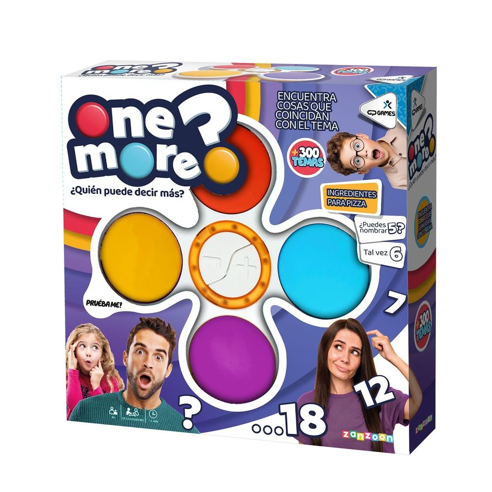 JUEGO ONE MORE | FAMOSA | 1 UNIDAD | 8056379204855