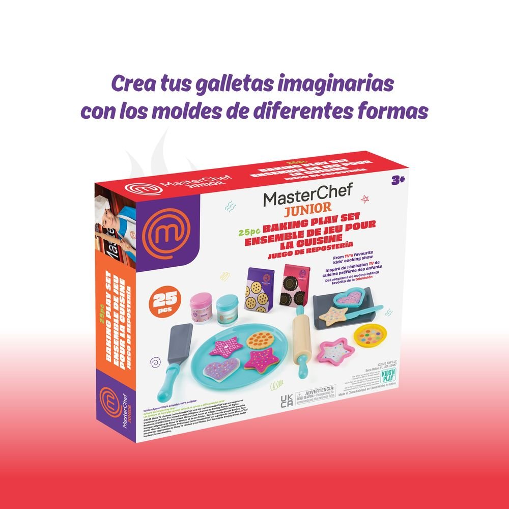 Set de Galletas MasterChef Jr - Famosa