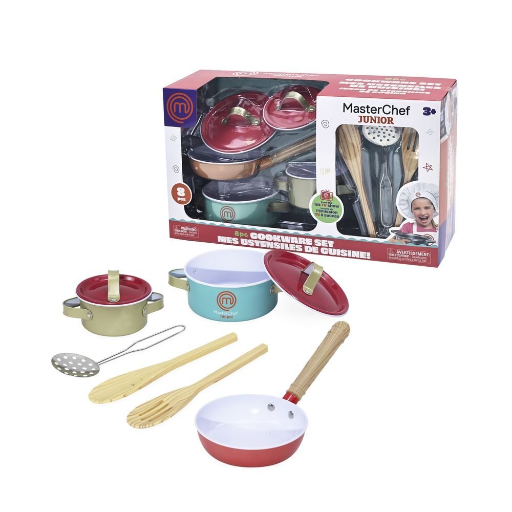 Set 8 accesorios metal cocina MasterChef Junior