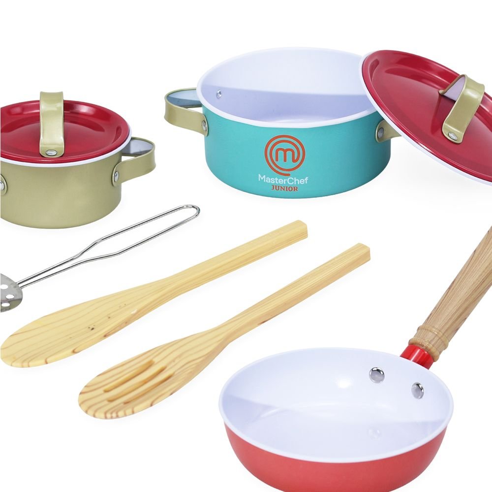 Set 8 accesorios metal cocina MasterChef Junior