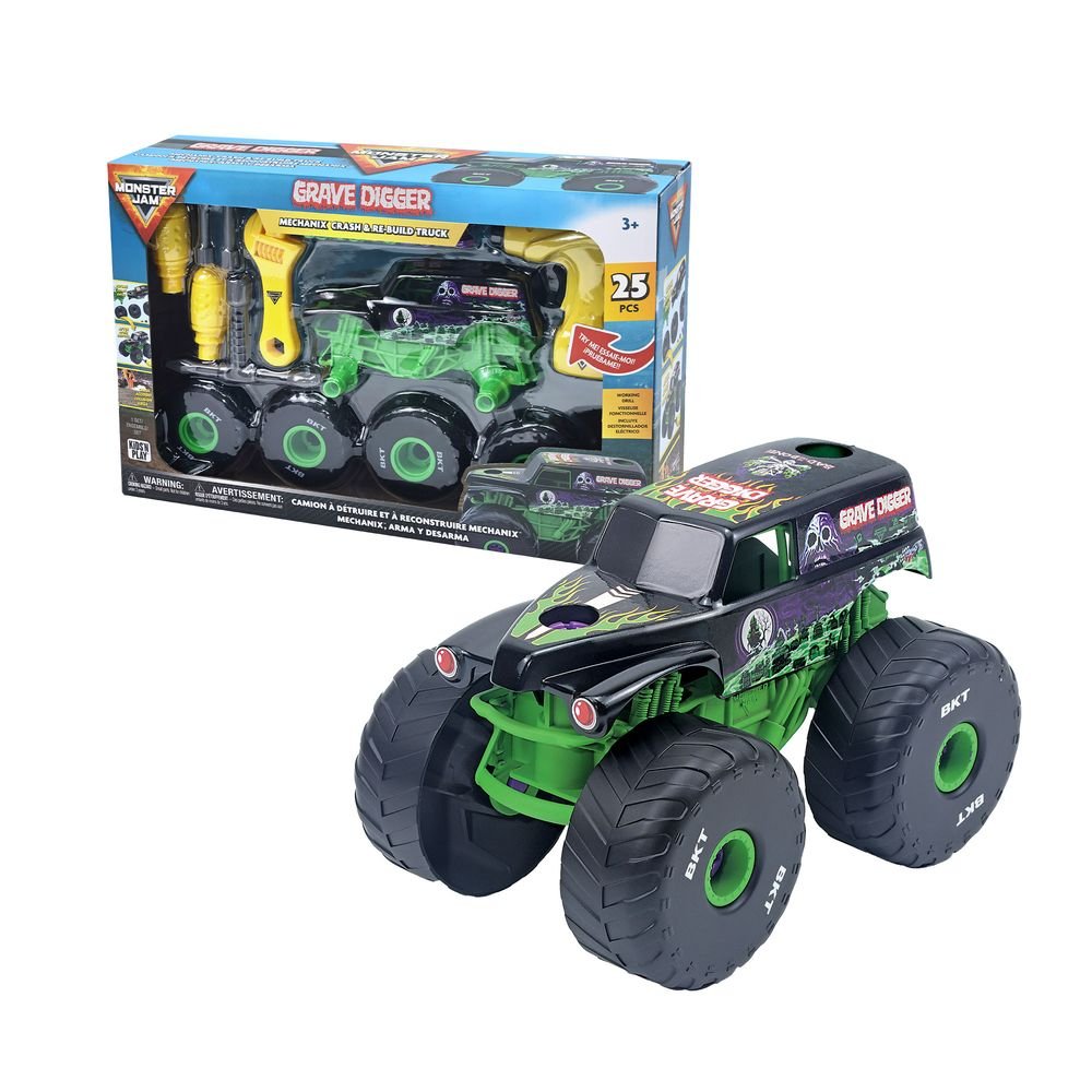 Monster Jam Mechanix 1:18 Surtido Famosa