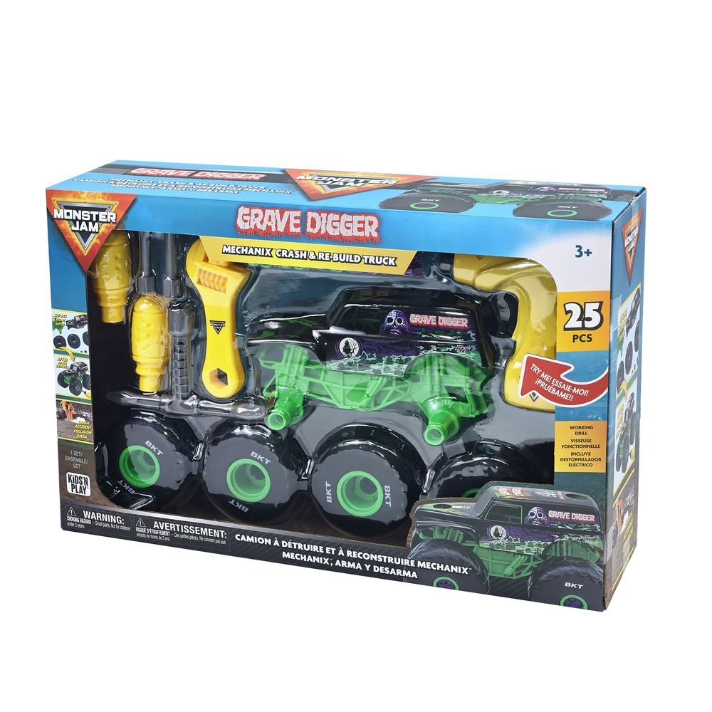 Monster Jam Mechanix 1:18 Surtido Famosa