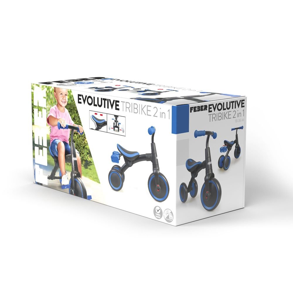 Bicicleta evolutiva Tribike 2 en 1 Feber