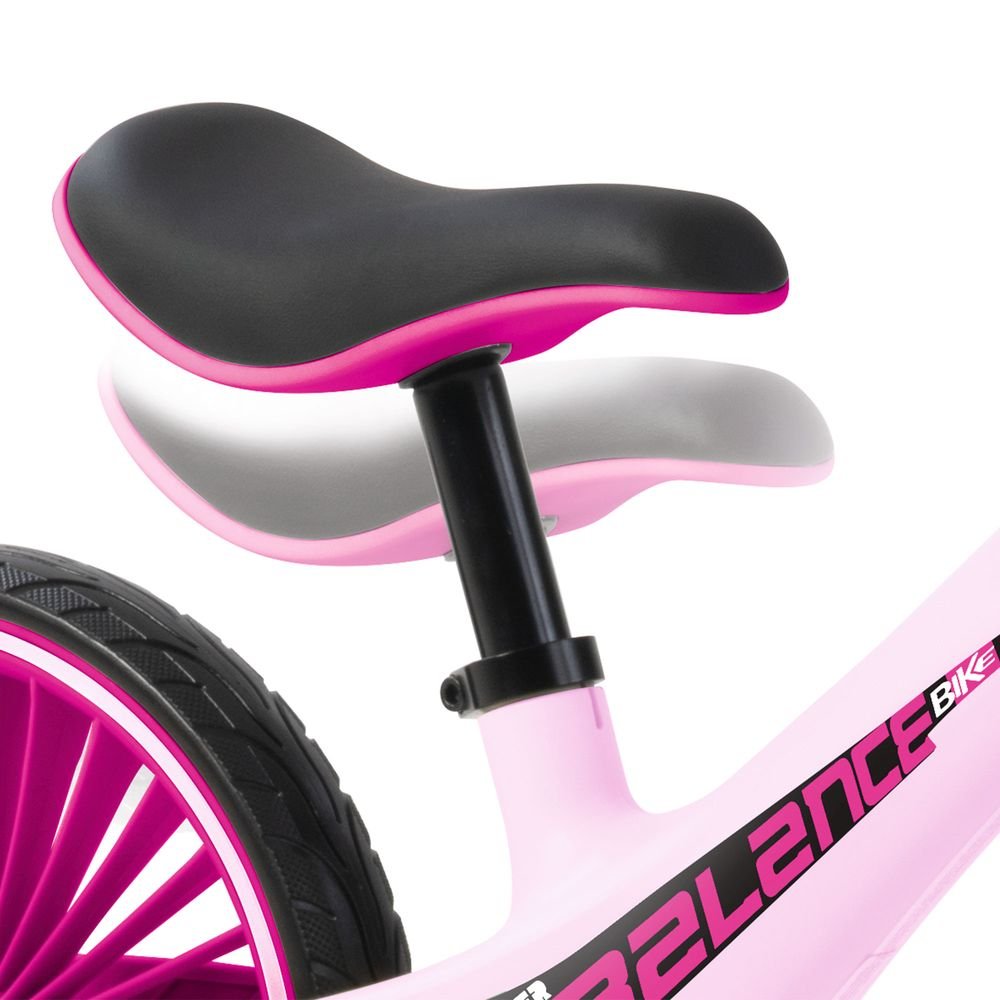 Feber Balance Bike Pink - Bicicleta sin pedales