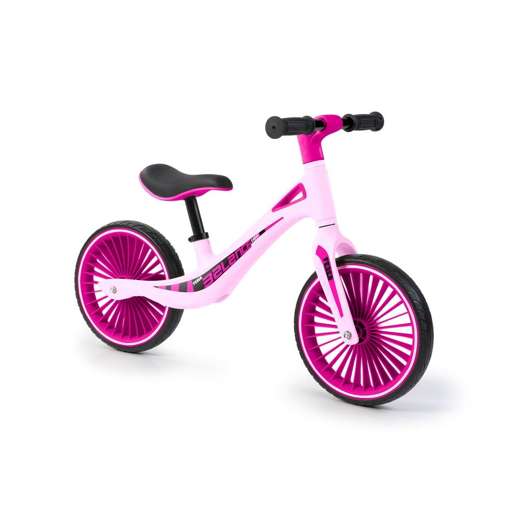 Feber Balance Bike Pink - Bicicleta sin pedales