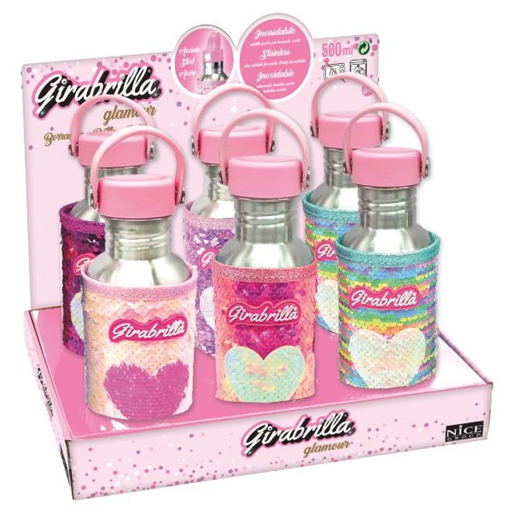 BOTELLA GIRABRILLA SURTIDA | DIAMANTINY NICE | 1 UNIDAD | 8056779191205 Imagen principal del producto