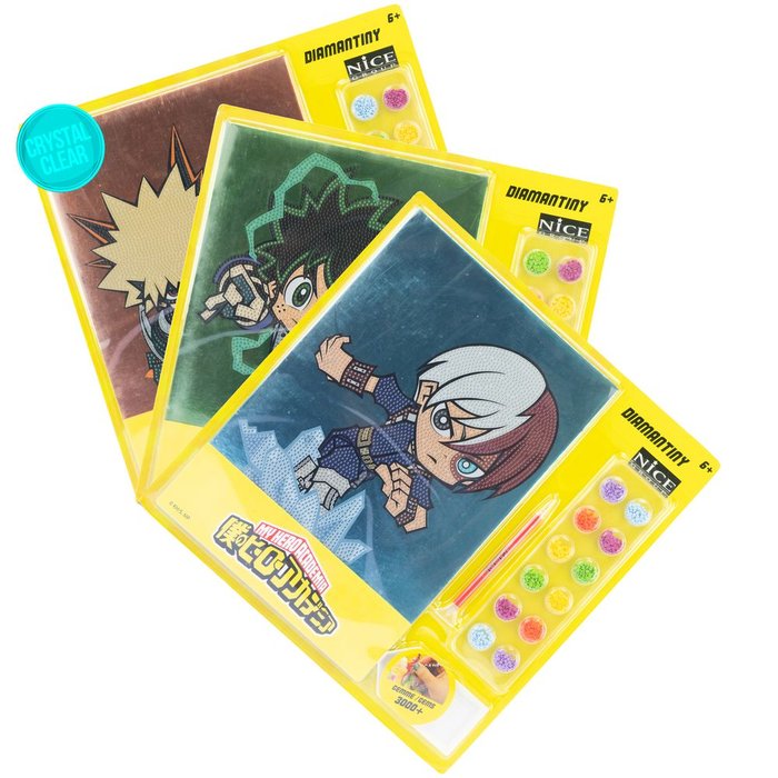 Juego Crea con Diamantes Diamantiny My Hero Academia Action Marca DIAMANTINY NICE