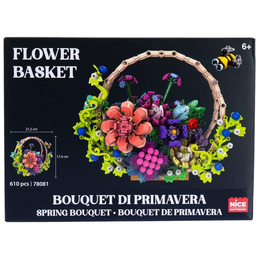 JUEGOS CONSTRUCCION CESTO DE FLORES | DIAMANTINY NICE | 1 UNIDAD | 8056779780812 Imagen principal del producto