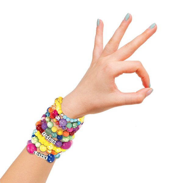 Juego crea tus pulseras Perline Unicorno 500 pcs