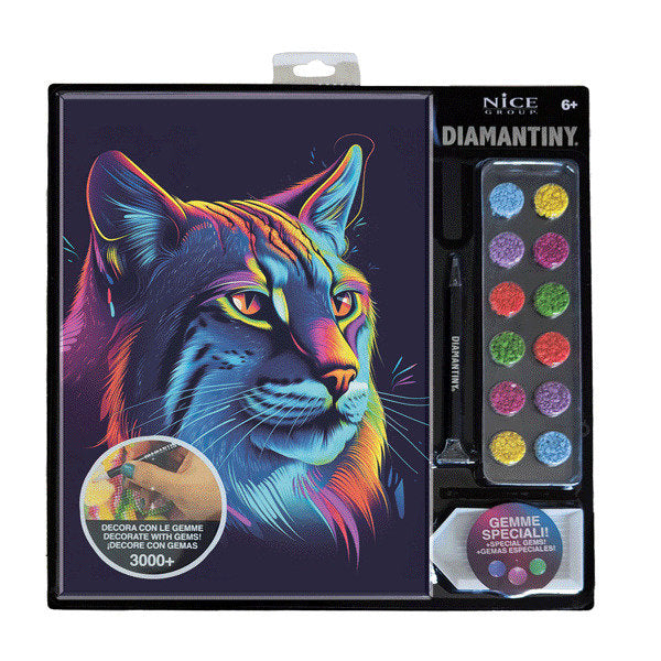 JUEGO CREA CON DIAMANTES DIAMANTINY POP LYNX | DIAMANTINY NICE | 1 UNIDAD | 8056779960252