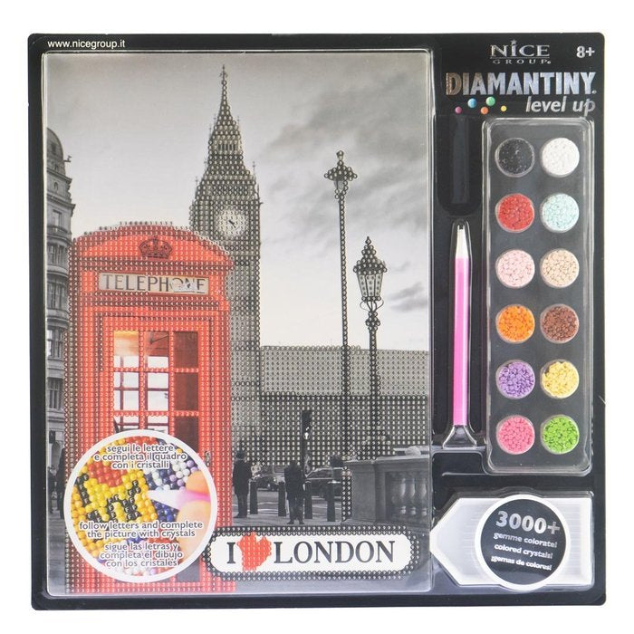 JUEGO CREA CON DIAMANTES DIAMANTINY LONDON | DIAMANTINY NICE | 1 UNIDAD | 8056779963215 Imagen principal del producto