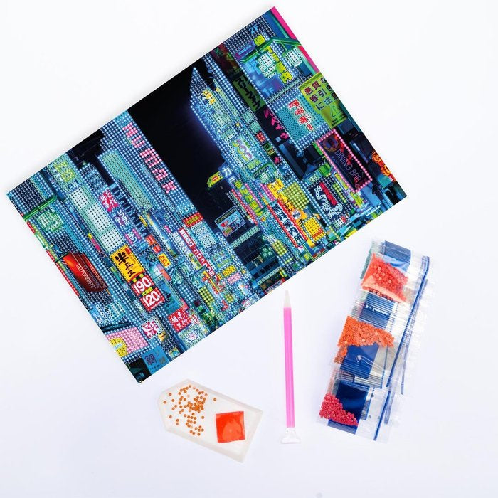 Juego Crea con Diamantes Diamantiny Tokio