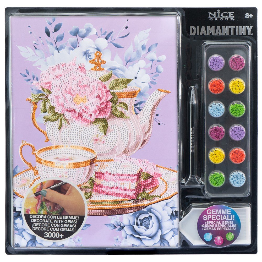 JUEGO CREA CON DIAMANTES TAZA Y TETERA | NICE GROUP | 1 UNIDAD | 8056779964427 Imagen principal del producto